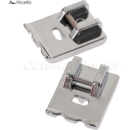 Hot Sale 1Pc Domestic Sewing Machine Presser Foot Metal Double Welting Cording Piping Foot/Feet Singer Brother Juki costura