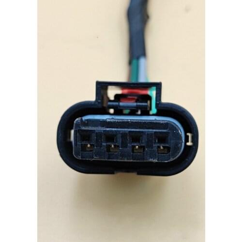 4Pin rear stop lamp signal lamp base tail lamp rear tail lamp harness plug connectors with wire for Jeep Renegade