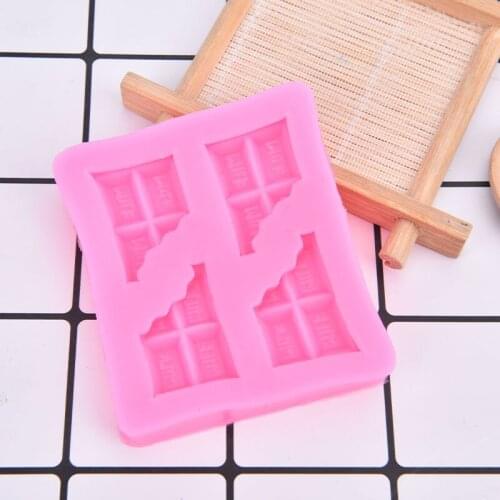 Food grade silicone Chocolate Candle Mold Making DIY Soap Dessert Silicone Mold Fondant Baking Molds