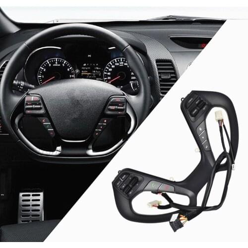 Quality Steering Wheel Switches buttons for Kia K3 /K3S buttons Navigation Player Cruise Control steering wheel switch