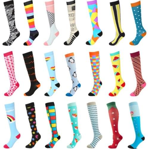 Compression Socks Varicose Veins Socks Helps With Tired,Diabete, Painful Legs,reduces Edema Unisex Outdoor Running Cycling Socks