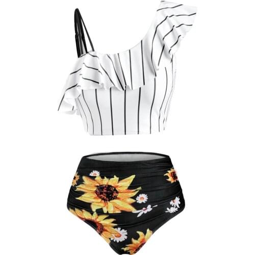 Swimsuits women 2021 plus sizes Summer Push-up Padded Brazilian Swimsuit Set Beach Monokini Bathing Swimwear Bikini Sets cupshe