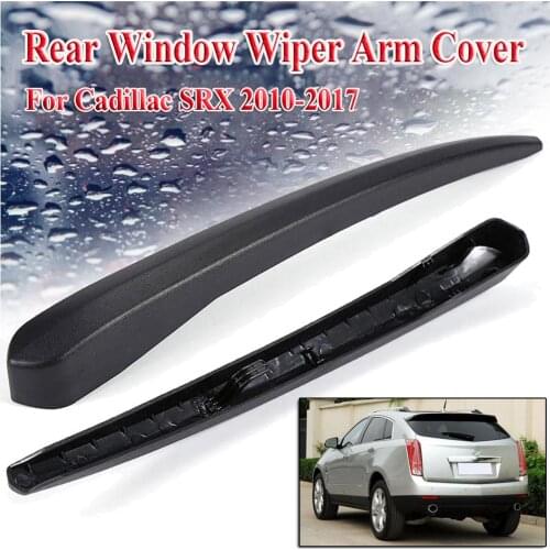 Front Windshield Wiper Arm Cover 2010-2017 Black Rear Window Wiper Arm Cover Car Styling Auto Parts For Cadillac Srx