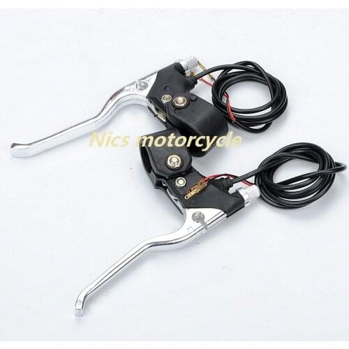 About NEW ELECTRIC SIDE BRAKE LEVER FITS MOPED POCKET MOD RAZOR VAPOR 24V-48V