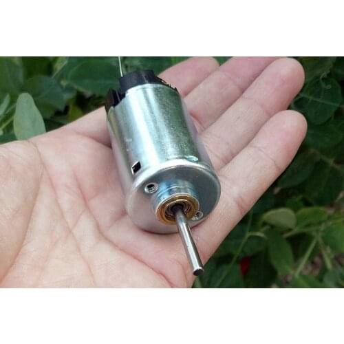 Dc 24v 4200rpm Front Ball Bearing Compensated Carbon Brush Miniature Dc Motor / Diy Accessories