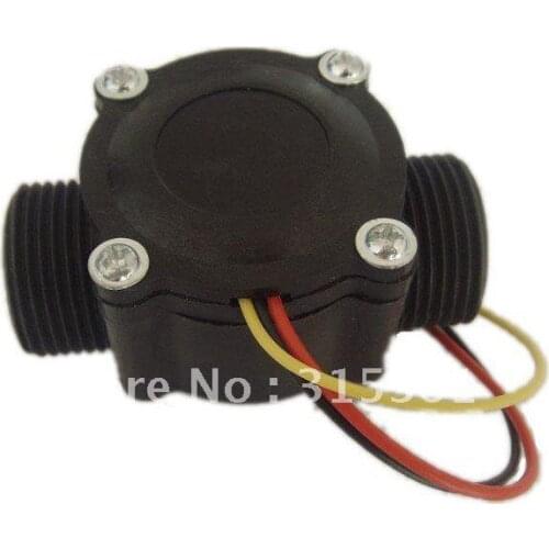 Free Shipping High Quality G3/4" Flow Water Valve Counter Sensor For Industry Agriculture Irrigation 3.5V - 24V DC 10PCS A Lot