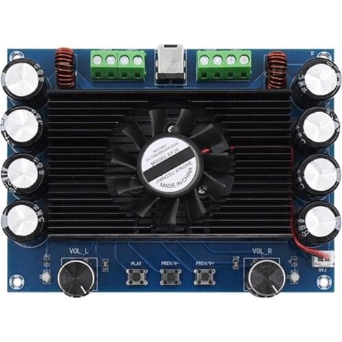 TDA7850 Bluetooth Four Channel Power Amplifier Board Multi Harmonic Tuning 4x50W