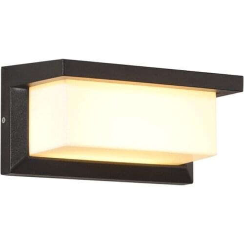 Outdoor Wall Light 18W LED Waterproof Wall Sconce Fixture Wall Mount Lamp for Porch Patio Courtyard Garden - Warm / White Light