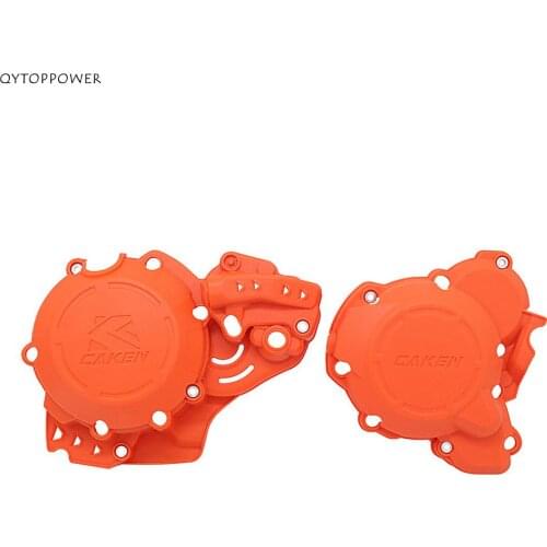 Motorcycle Ignition Clutch Cover Protector Guard Kit For Husqvarna TC 250 2019-2021 TE 250i 2020-2021 TE 300i 2020-2021