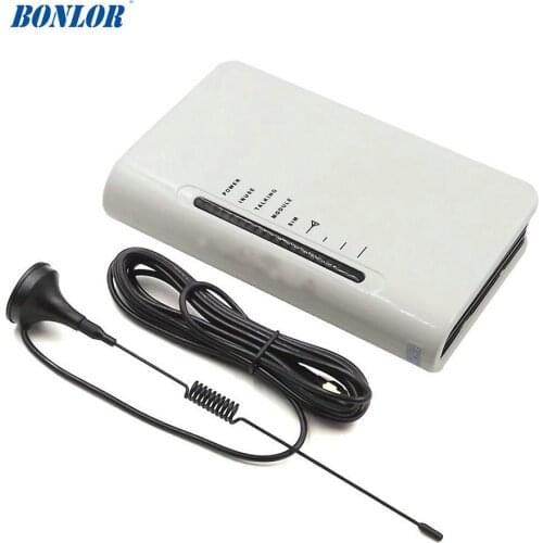BONLOR Gsm vaste draadloze terminal/gsm gateway voor aansluiten desktop telefoon of alarmsysteem, gratis verzending