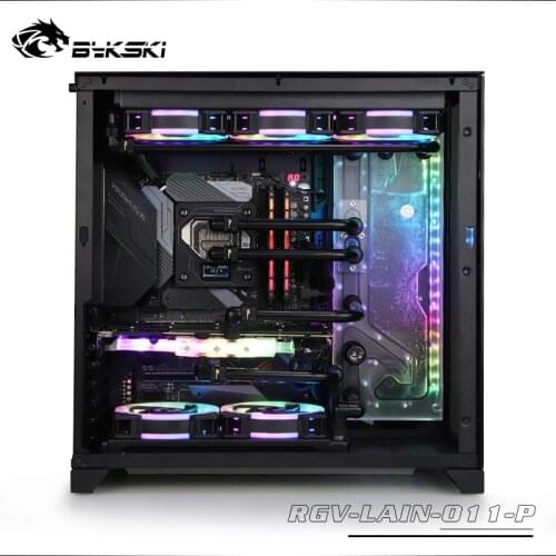 Bykski RGV-LAN-O11-P Distro Plate Kit for Lianli PC-O11 Dynamic Chassis