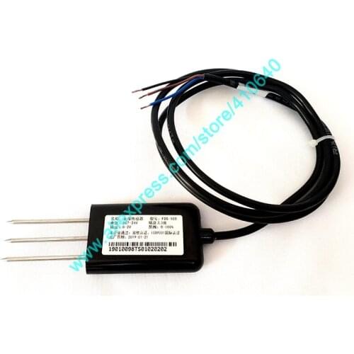 0 to 2 V Soil Moisture Sensor Soil Humidity Sensor Soil Volume Moisture Content IP68 Protection Grade Mini Size Moisture Meter