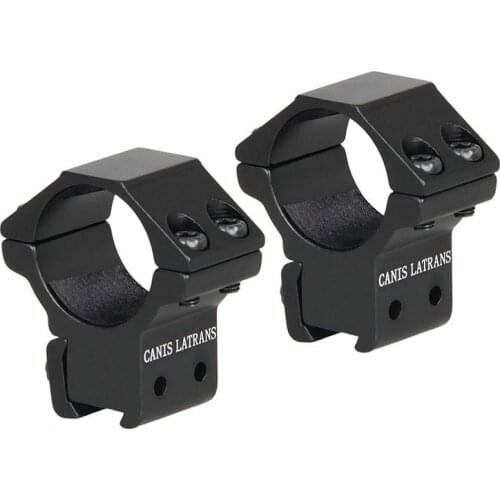 Canis Latrans Airsoft Mount 6063 Aluminum 25/30MM Riflescope Seperate Scope Mount For 11MM Rail Weaver Picatinny Rail OS24-0107B