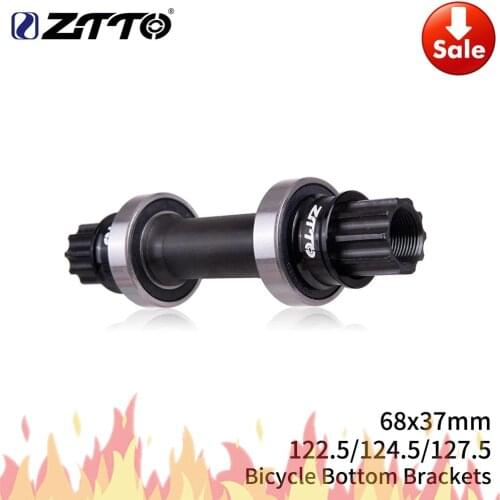 ZTTO Mod Bike Trials Bottom Brackets 10 Spline ISIS 68 x 37 x 122.5 124.5 127.5 Press Fit For Stock Bikes Street trials BB