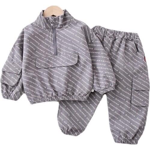 New Children Clothing Spring Autumn Baby Girl Clothes Boys Sports Jacket Pants 2Pcs/Sets Toddler Active Costume Kids Tracksuits