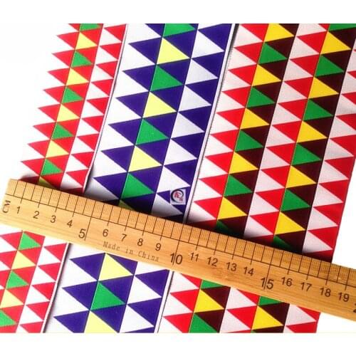 New Custom Triangle Pattern Miao Lace Accessories Ethnic Minority Clothes Belt Skirt Decorative Flower Strip Diy Modified Ribbon