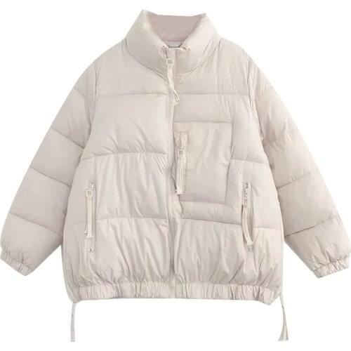 Solid Parka Women 2020 Winter Jackets Coat Warm Casual Long Sleeve Zipper Thick Pocket Outwear