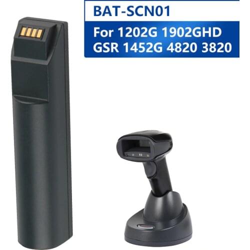 Original Replacement Battery BAT-SCN01 For Honeywell 1202G 1902GHD GSR 1452G 4820 3820 Authenic Rechargeable Battery 2400mAh