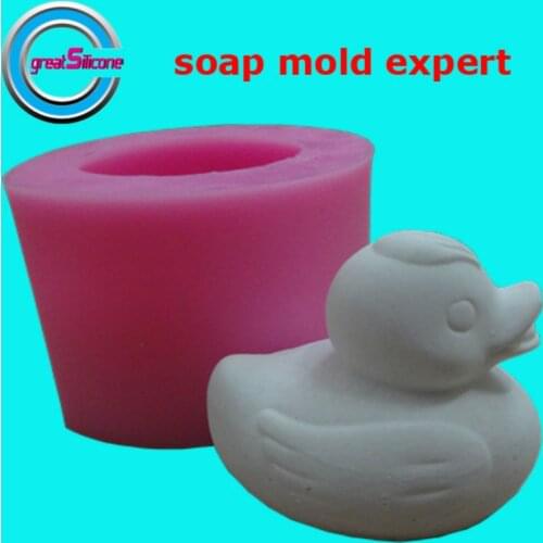 Small Duck DIY Silicone Soap Mold Candle Wax Mold Decorating Cake Chocolate Molds Aroma Gypsum Resin Crafts Mould