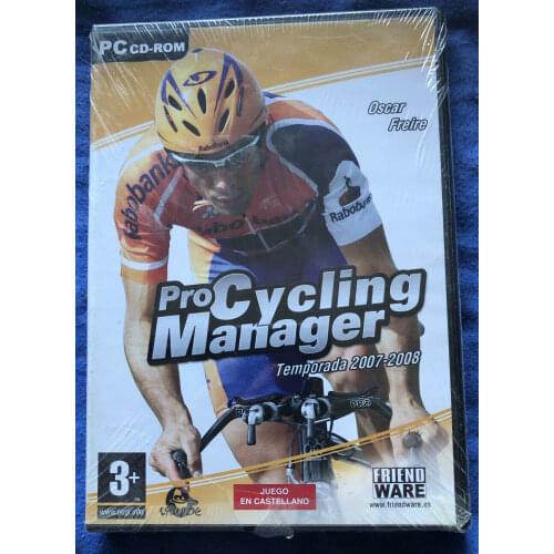 PRO CYCLING MANAGER season 2007-2008 video game PC Windows 2000/XP/Vista
