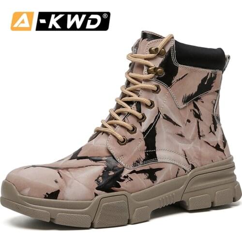 2019 Simple Men Boots With Fur Black Men Winter Boots High Top Shoes Men Winter Couple Shoes Single Breathable Ankle Boots 35-47