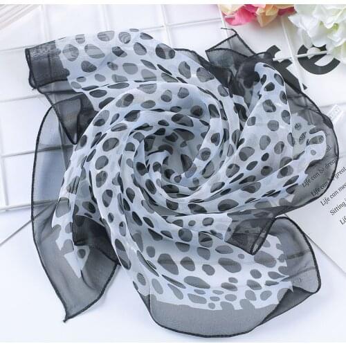 Spring-summer hot women silk scarf square lady wrap small office neck head scarf hair scarf foulard 50*50cm skinny scarfs