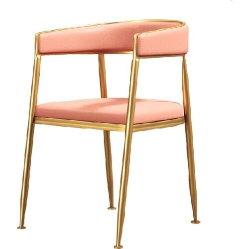 Nordic milk tea shop clothing store chair ins wind studio office leisure computer chair cafe restaurant dining chair