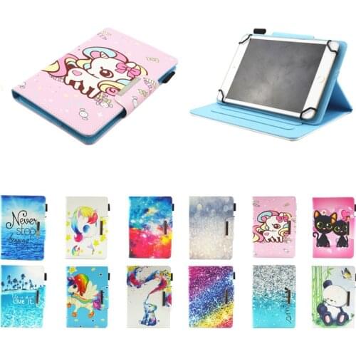 Universal Cute Cartoon Case For Samsung Galaxy Tab A6 E 4 3 2/Lenovo Tab E7 4 3 2 7 /Huawei Mediapad T3 T2 T1 7.0 7" inch Tablet
