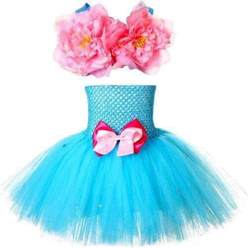 Girls Mermaid Princess Tutu Dress Kids Halloween Birthday Party Dress Baby Girl Under The Sea Fishtail Mermaid Costume Outfit