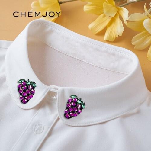 Grape Beading Rhinestone Patch Sewing on Applique Beaded Patches for Clothing Sweater Hats Bags DIY Fruits Parches Brooch