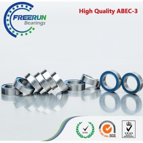 10PCS miniature ball bearing MR1016-2RS 10X16X4 mm factory price ABEC 3 BLUE RUBBER