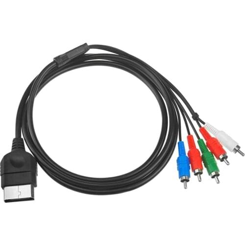 1080P Component Hd Tv Rca Av Video Cable Hdtv For Xbox Original Console Professional Fashion Portable