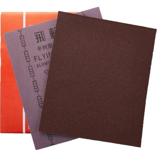 5pcs Polishing Sanding dry Abrasive Sandpaper Cloth Sheets Surface Finishing Made Grit 46-320