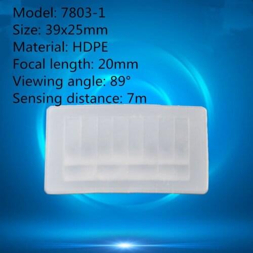 50pcs 7803-1 human body infrared PIR sensor fresnel lens 39x25mm focal length 20mm