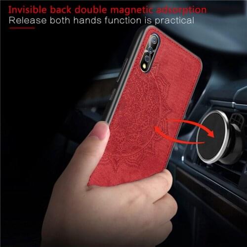 Magneti Case For VIVO S1 Y7S Z5 IQOO NEO Cases Luxury New 3D Printed Pattern TPU Bumper Cute Flower Mandala Back Phone Cover Bag