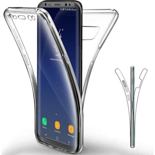 360 Full Cover for Samsung Galaxy Note 20 S20 Ultra S20 FE S10 S9 S8 Plus S7 S6 Edge Case Soft TPU For A10 A30 A51 A71 A40 Case