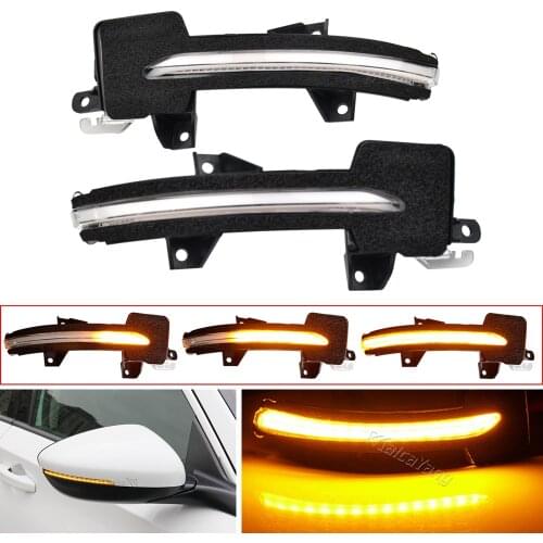 For Honda Accord Inspire 2018 2019 Flowing Water Dynamic Turn Signal LED Light Flashing Side Mirror Blinker Indicator
