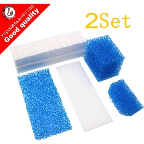 10pcs/2set Filters for Thomas Twin Genius Kit Hepa Filter for Thomas 787203 Aquafilter Genius Aquafilter Filters