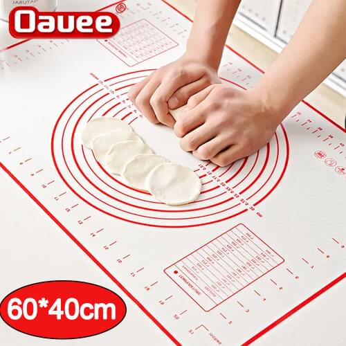 Silicone Baking Mat Pizza Dough Maker Pastry Kitchen Gadgets Cooking Tools Utensils Bakeware Kneading Accessories Lot
