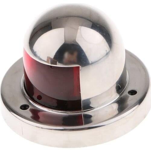 Upgraded Marine Boat Yacht Light Navigation Bow Side Singal 12V LED Light - Green&Red