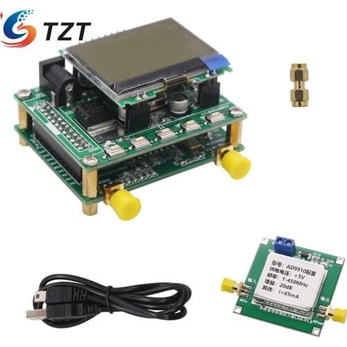 TZT DDS Signal Generator Kit (AD9910 Board + MCU Controller Board + LCD Display + RF Amplifier)