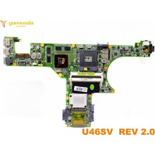 Original for ASUS U46SV laptop motherboard U46SV REV 2.0 tested good free shipping