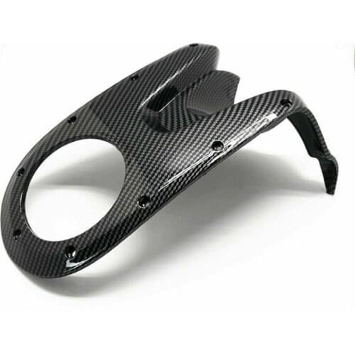 Fit For Ducati Monster 696 795 796 1100 Carbon fiber paint Gas Tank Ignition Cover Guard