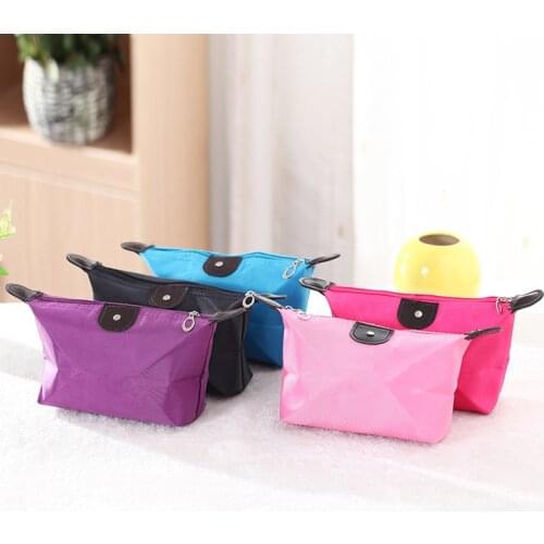 Portable Women Cosmetic Bags Lovely Casual Travel Portable Storage Handbags Makeup Bag Toiletry Bags