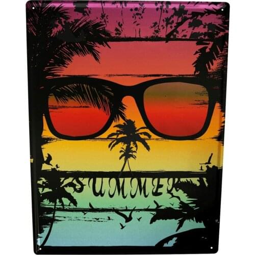 SINCE 2004 tin Sign Nostalgia Summer