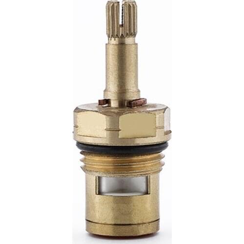 55.5mm long brass faucet 1/2 brass quick opening ceramic valve core 21KDW1017 plumbing hardware