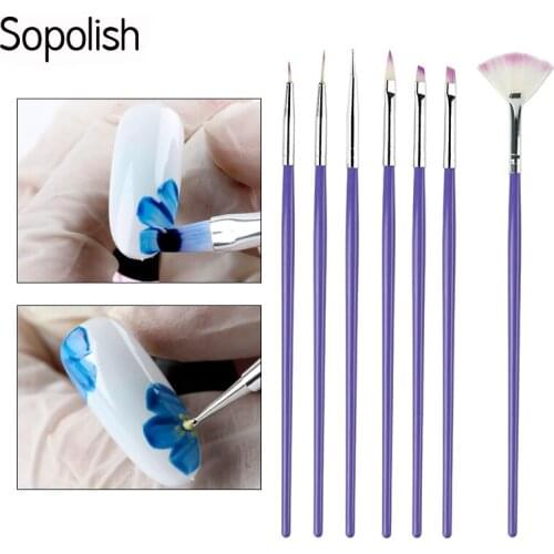 Sopolish Manicure Brushes