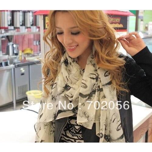 All match artificial silk shawl scarf wraps 170*70cm mixed color 10pcs/lot #2832
