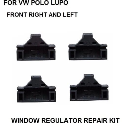 X4 PIECES FOR VW LUPO POLO ELECTRIC WINDOW REGULATOR CLIP FRONT RIGHT&LEFT SIDE NEW