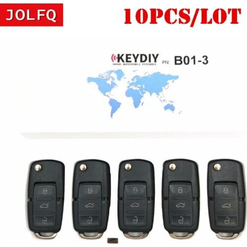 10Pcs/Lot B01-3 Universal 3 Button Remote Control for KD900/KD900+/KD200/URG200 key programmer B-Series Remote KD Key Fob